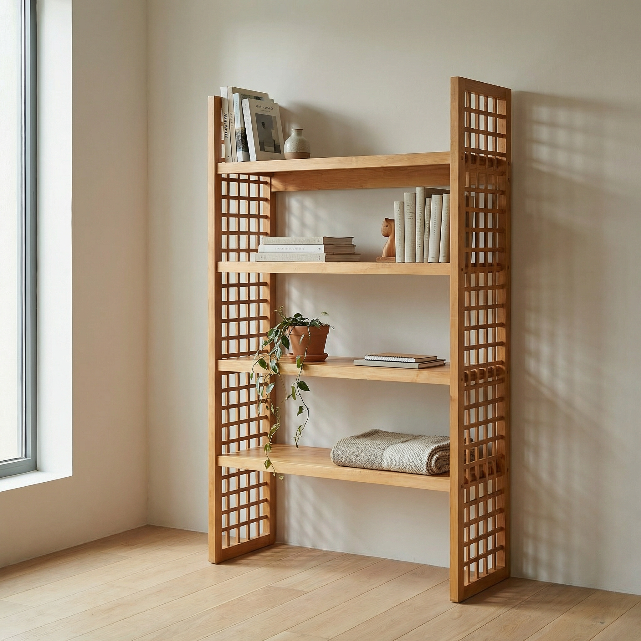 Vilpi Ahşap Kitaplık