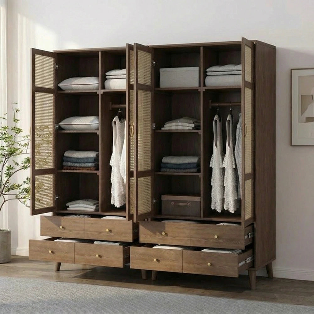 Zen Ahşap Hazeran Gardırop