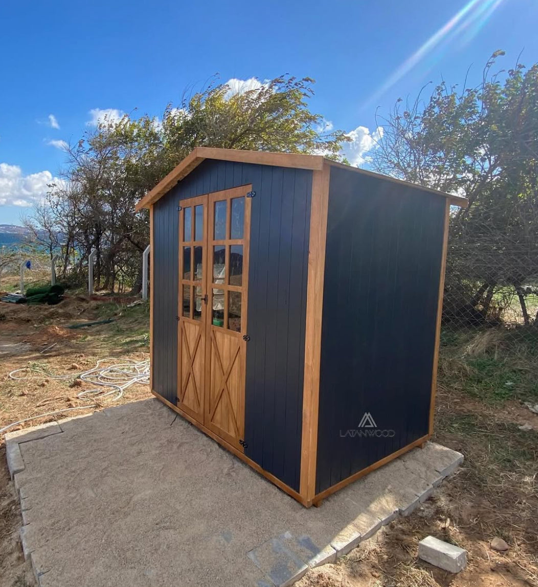 Arus Bahçe Deposu Pencere ve Saksılık | Latanwood