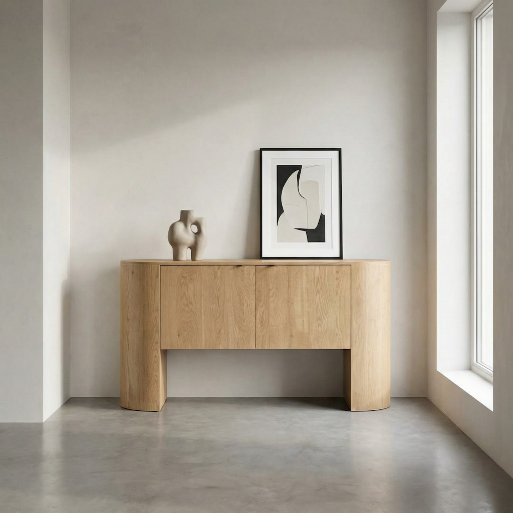 Cocktail Wooden Console