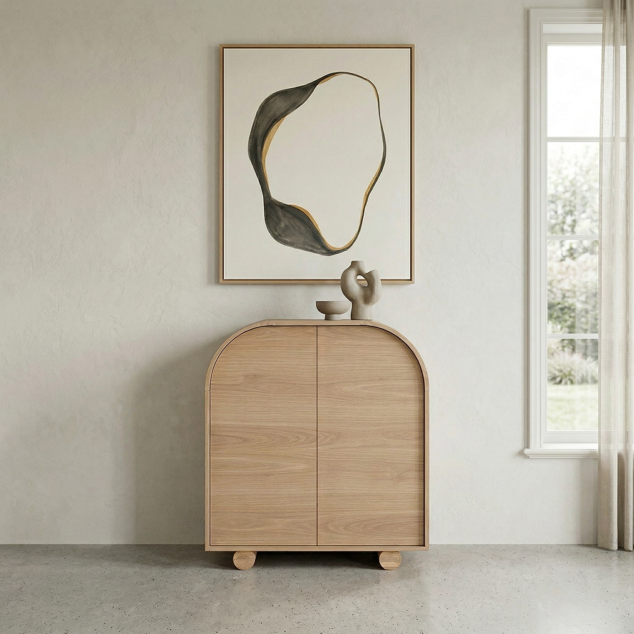 Colea Wooden Console