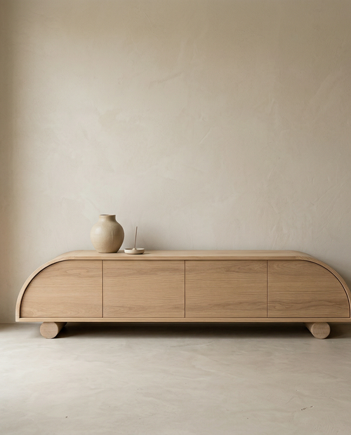 Colea Ahşap TV Ünitesi