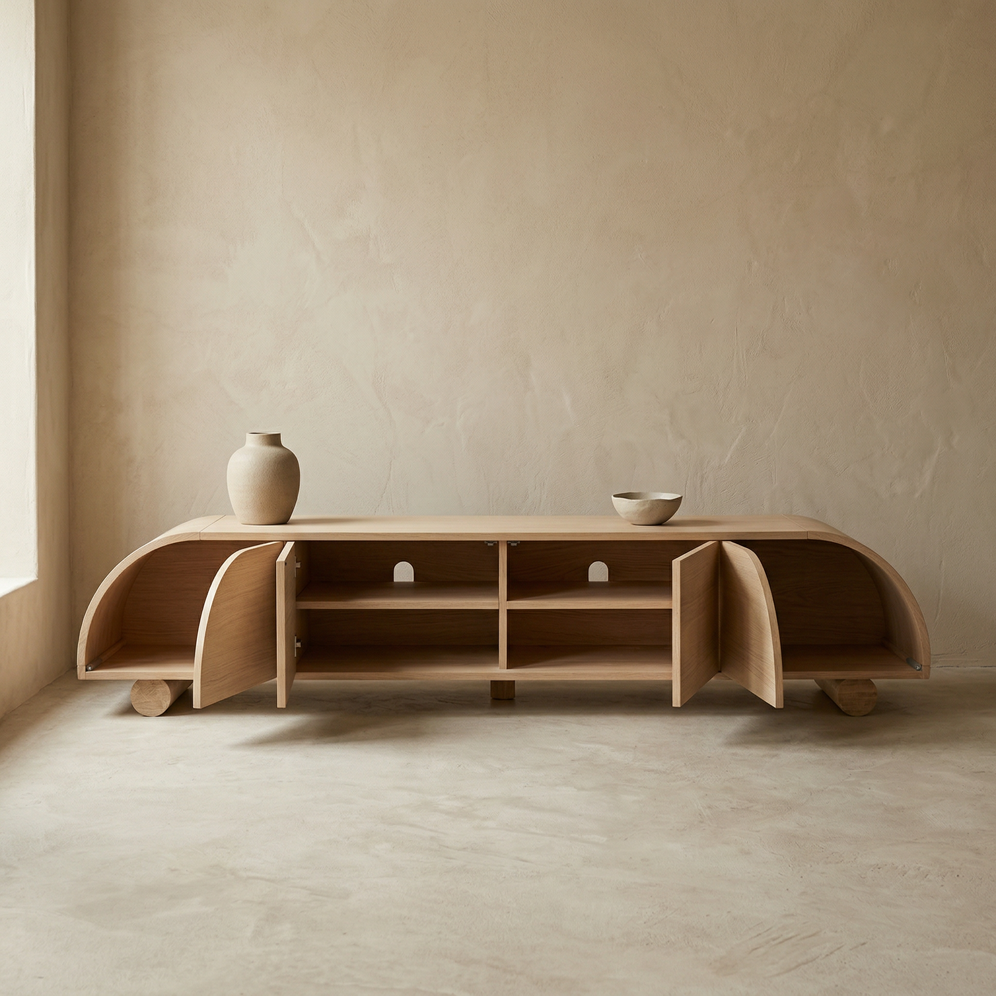 Colea Holz-TV-Möbel