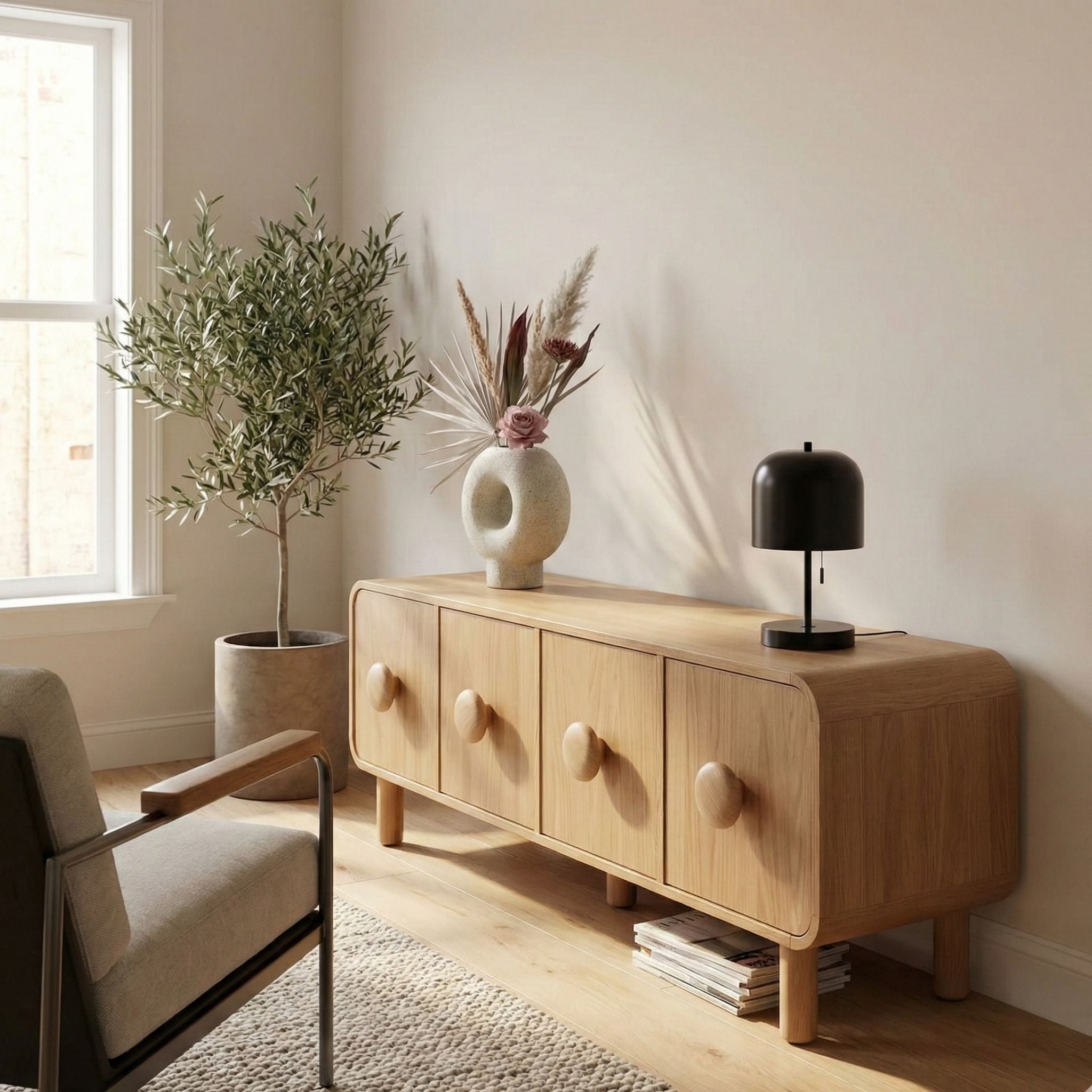Dane Wooden Console