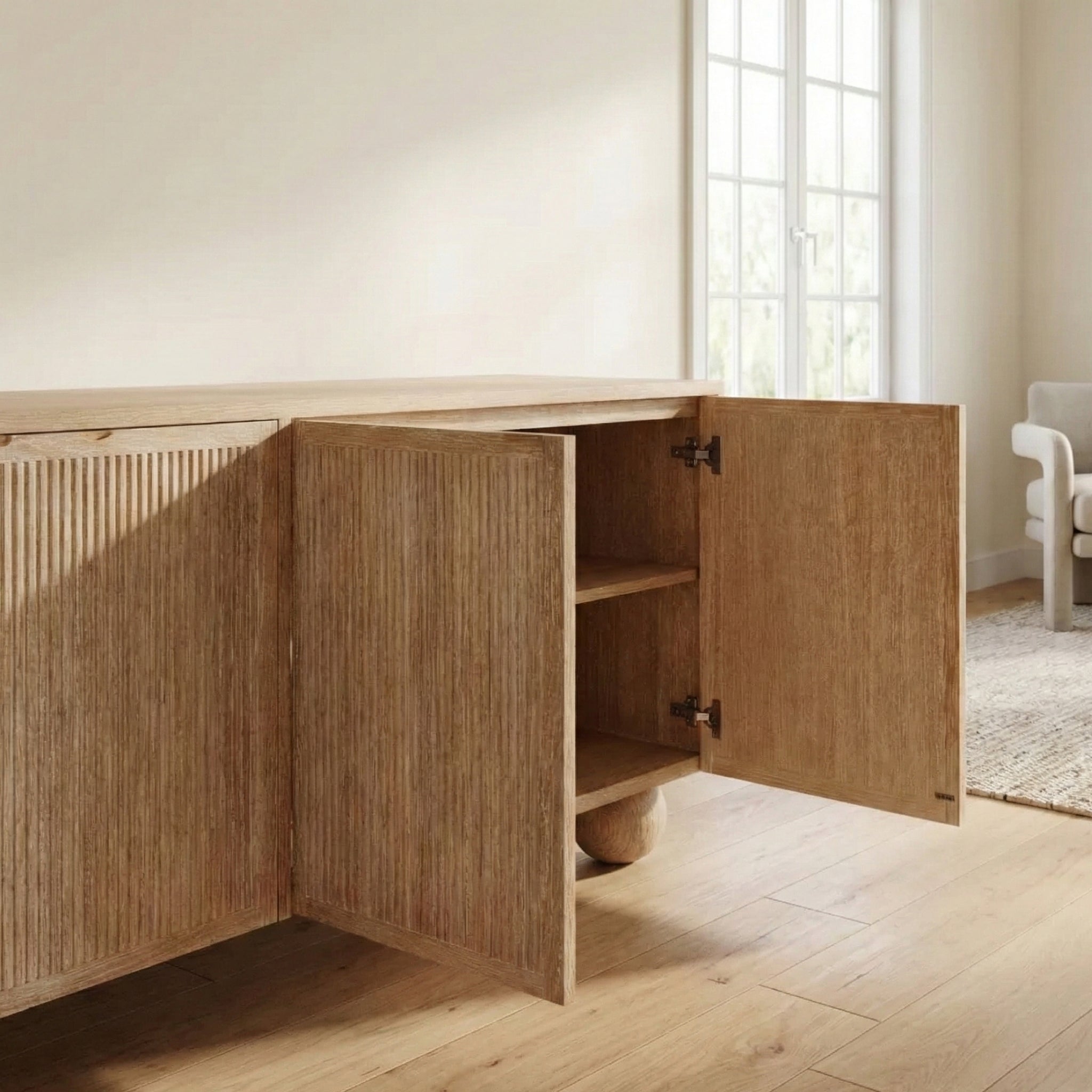 Ernary Ahşap Konsol