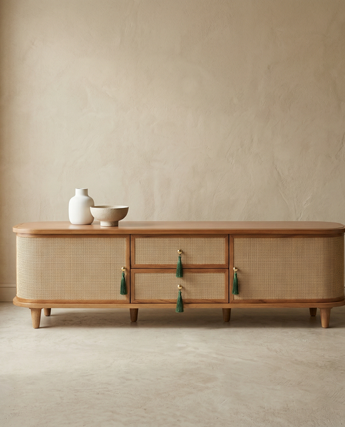 Francesco Hazeranlı Ahşap TV Ünitesi