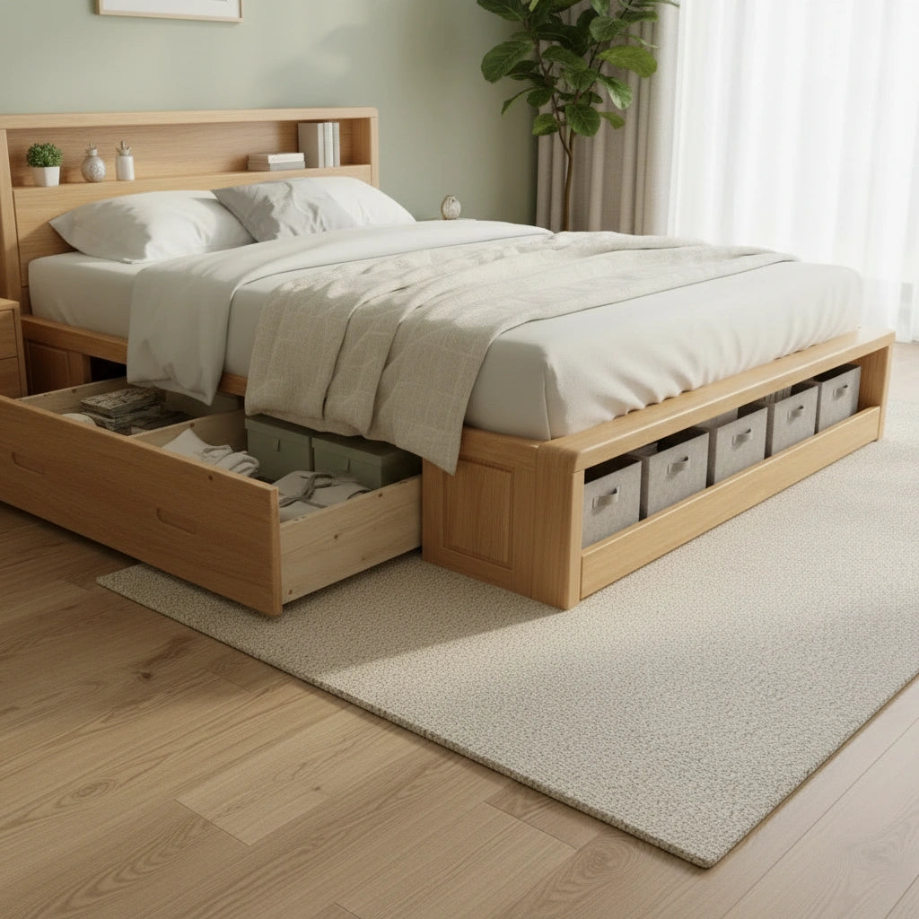 Helena Wooden Bedstead