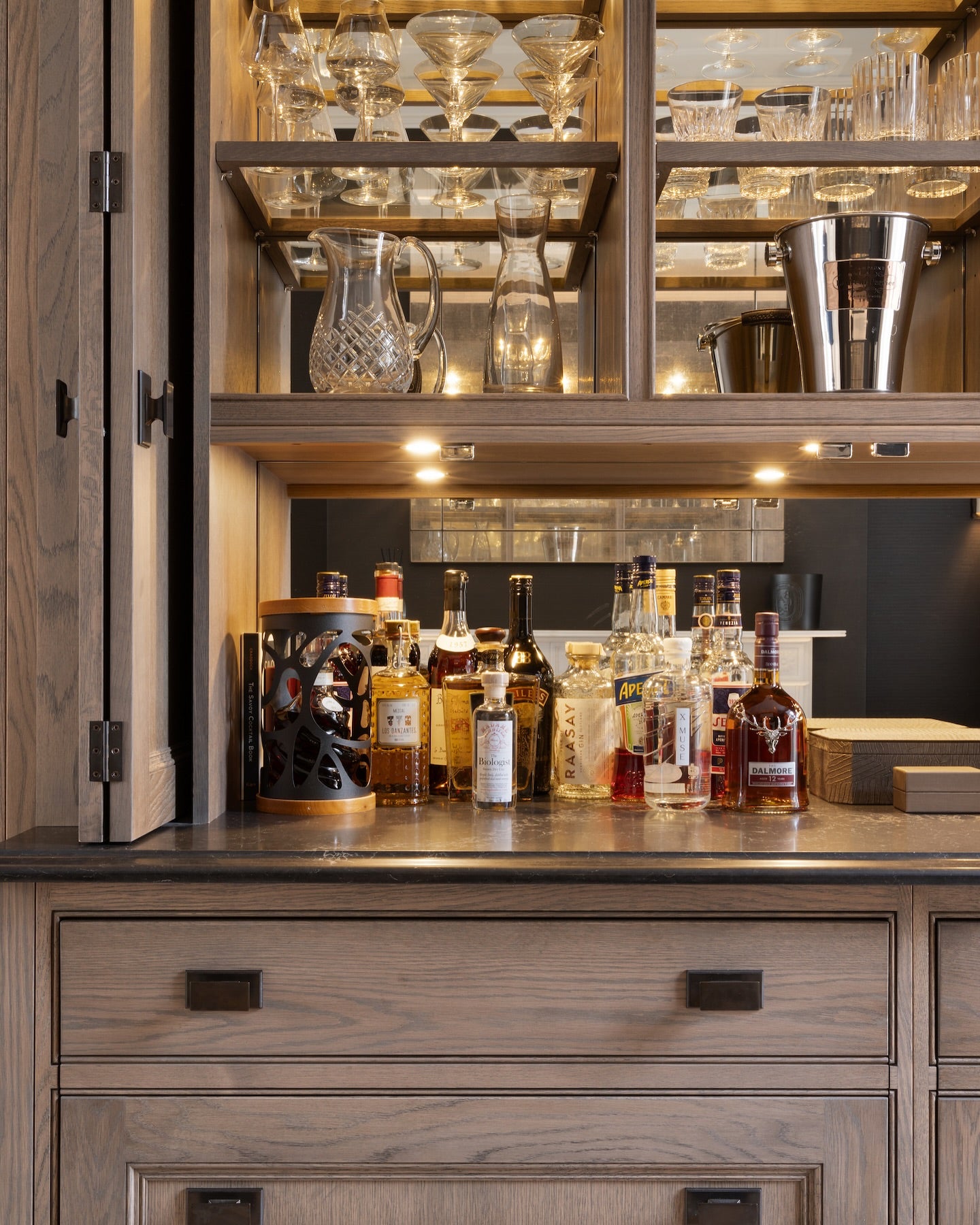 Arway Weinschrank aus Holz 