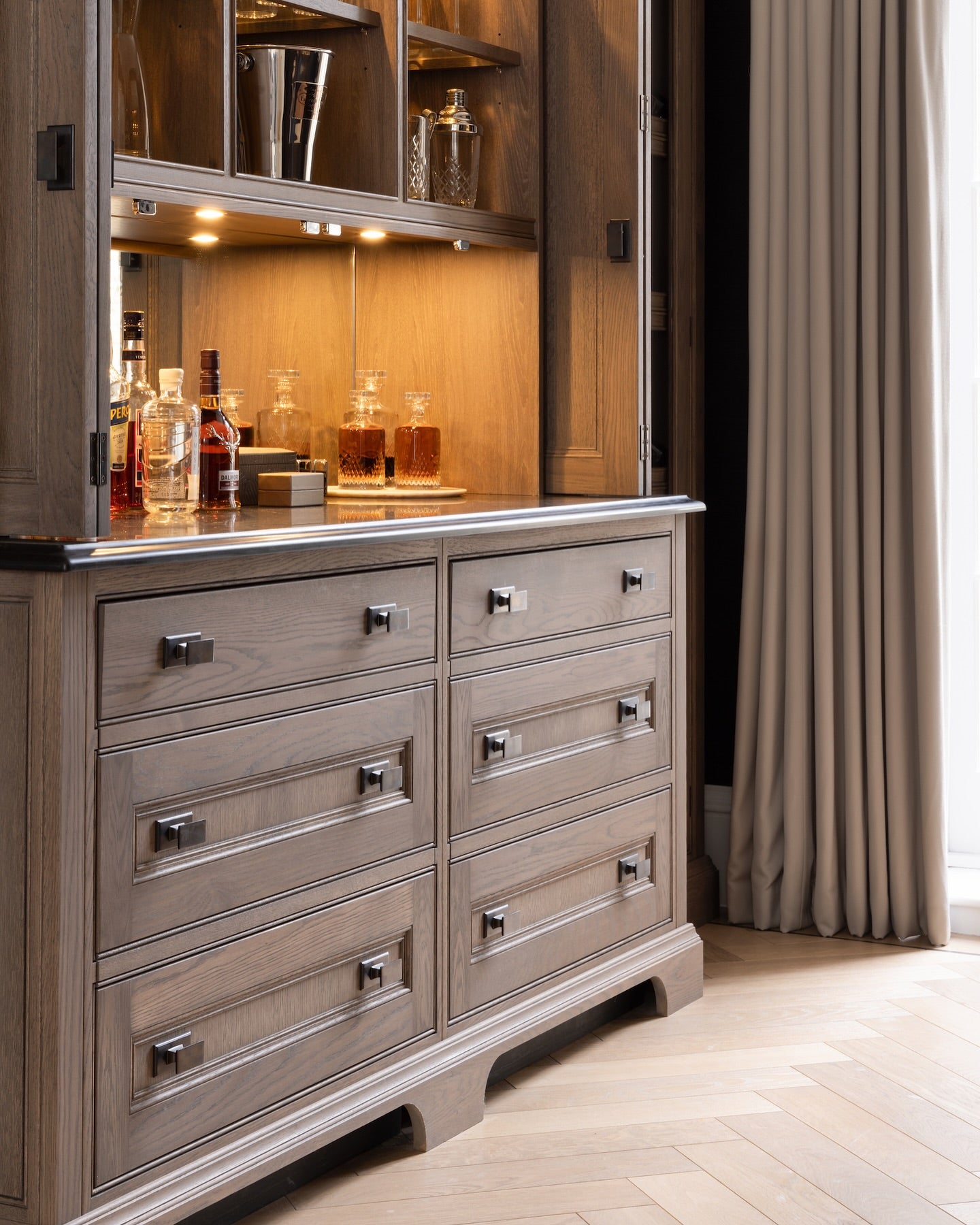 Arway Weinschrank aus Holz 