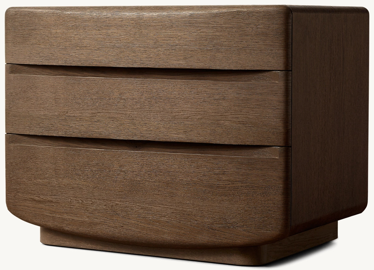 Soldre Wooden Nightstand