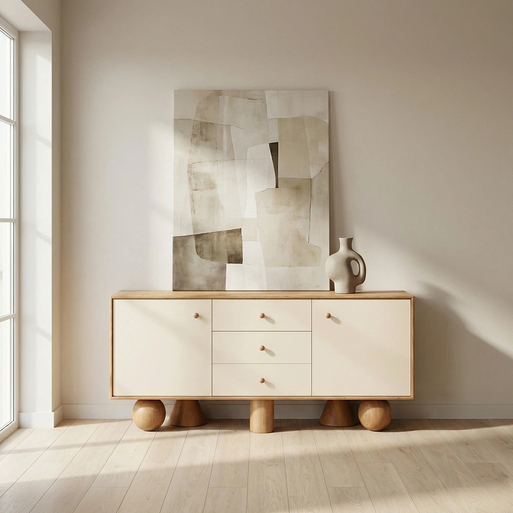 Mae Wooden Console