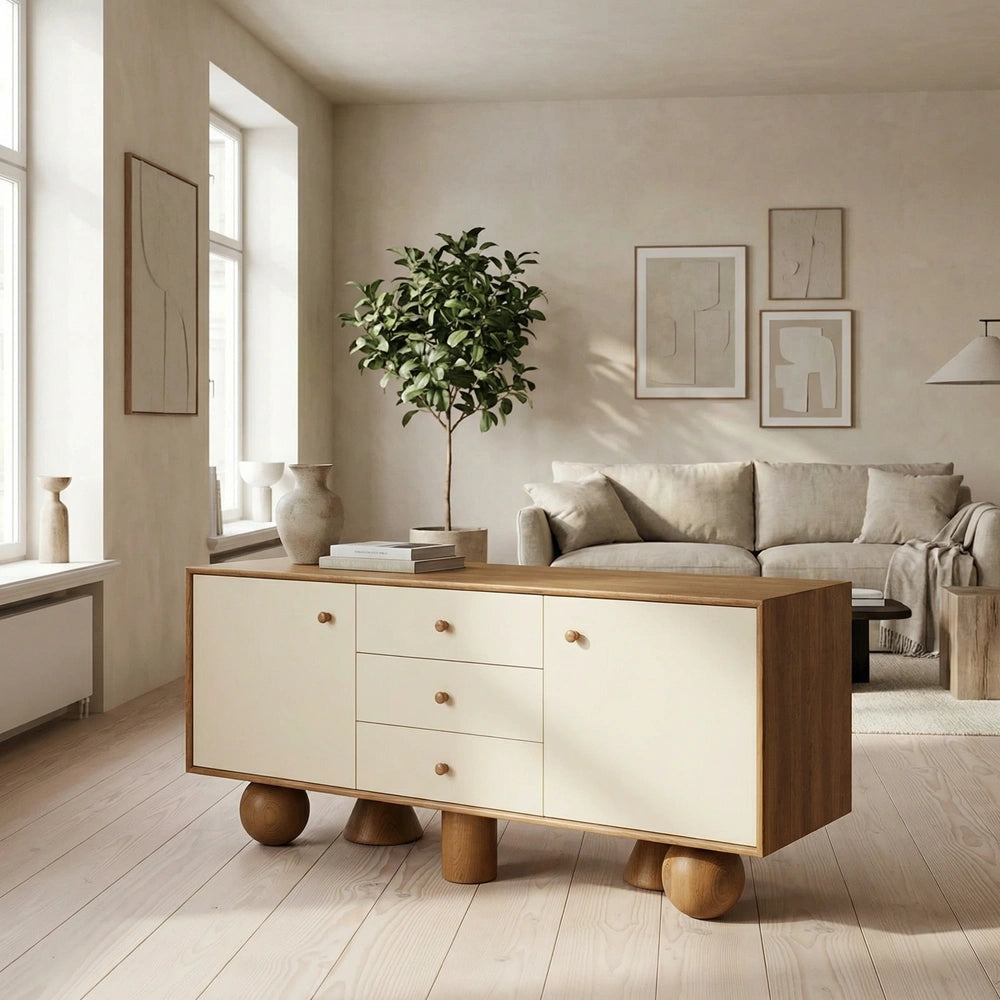 Mae Wooden Console