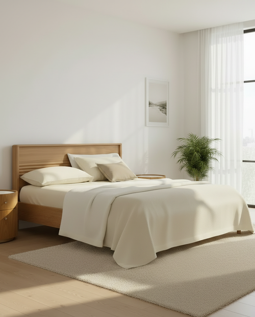 Manilva Ahşap Karyola