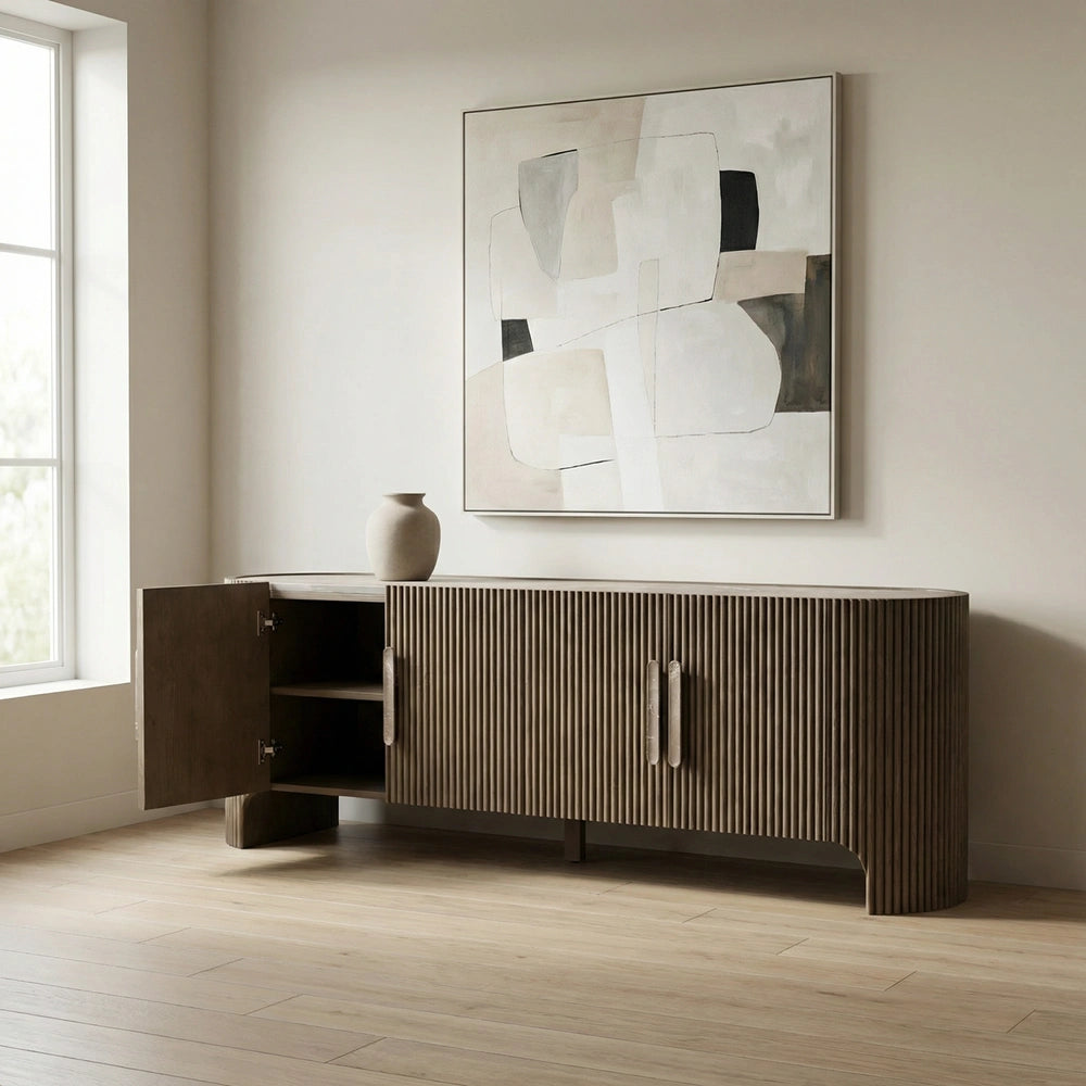 Moon Mermer Detaylı Konsol