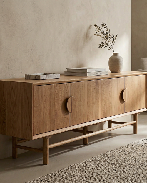 Nora Ahşap TV Ünitesi