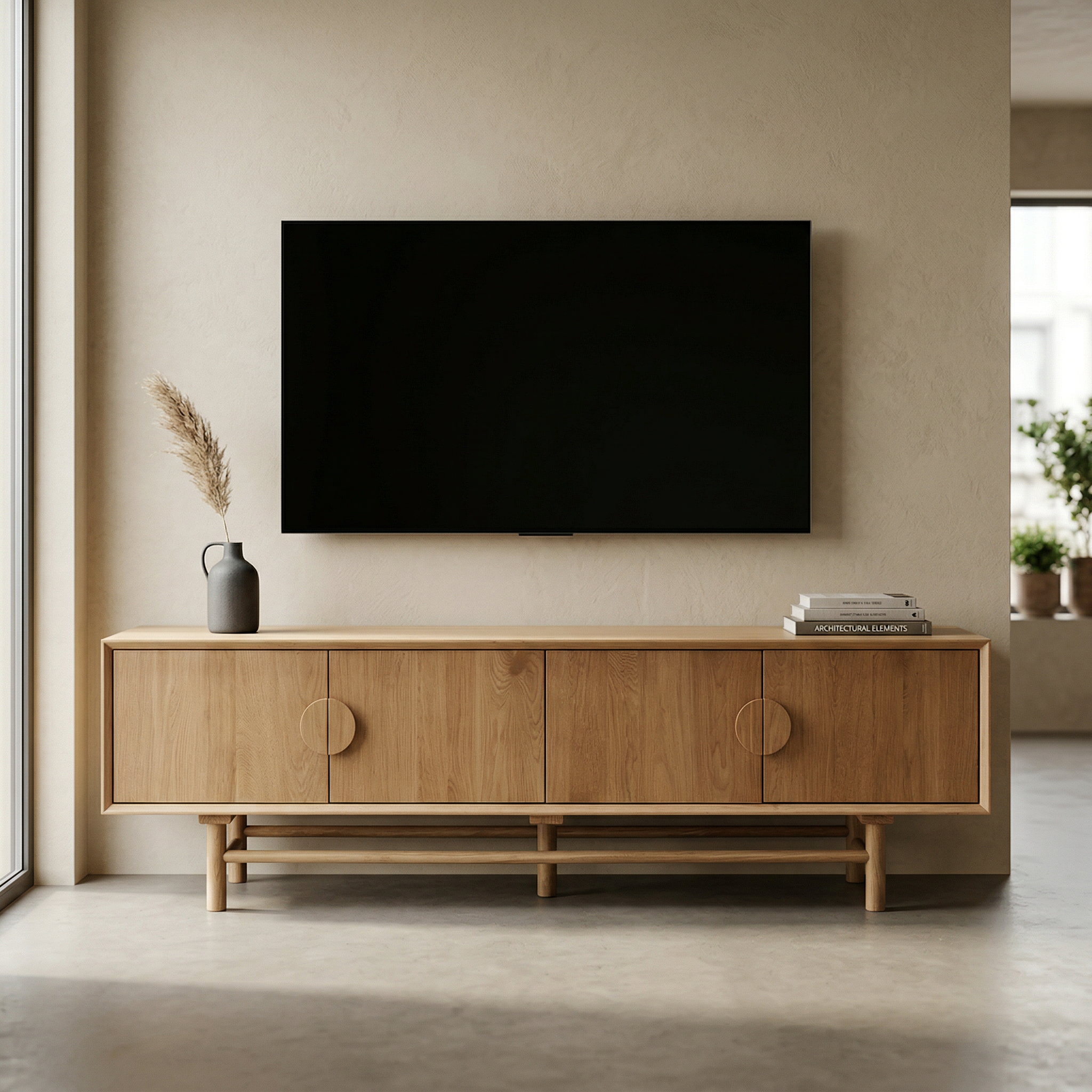 Nora TV-Möbel aus Holz