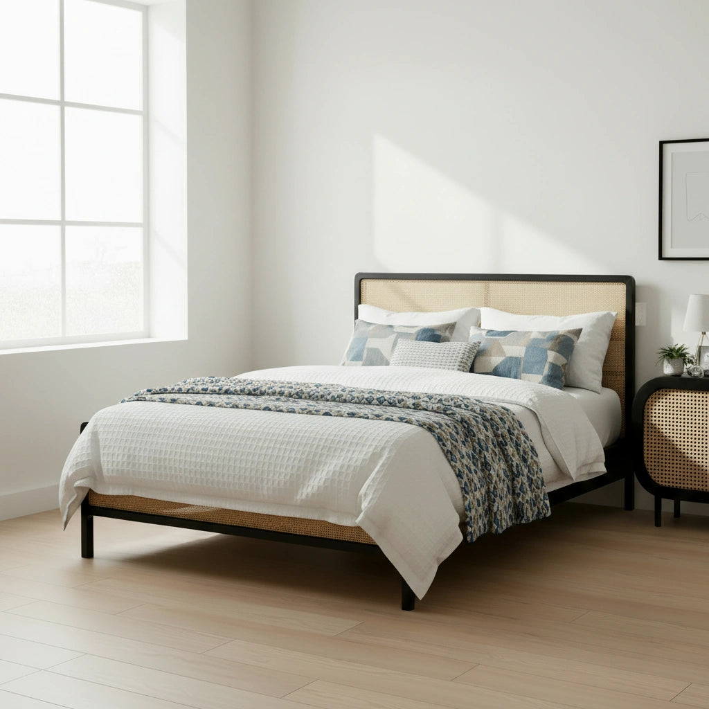 Noras Hazeranlı Ahşap Karyola