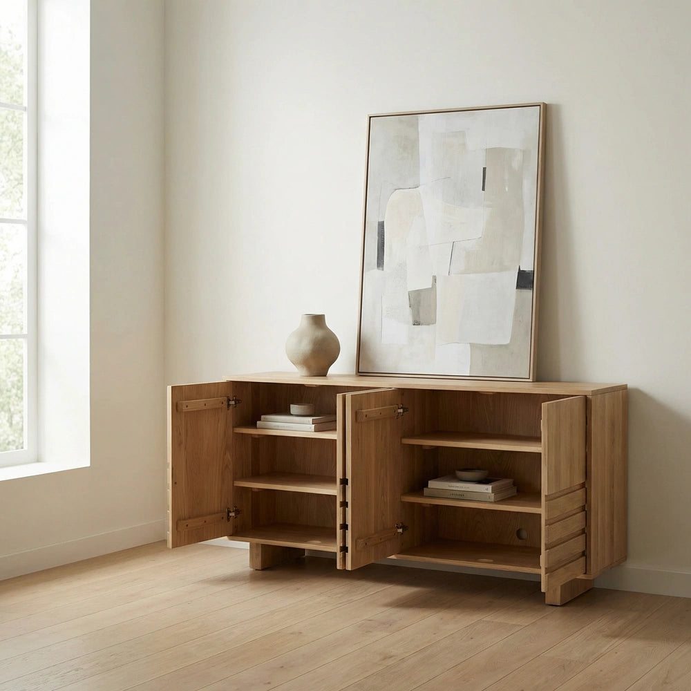 Normandy Holzkonsole