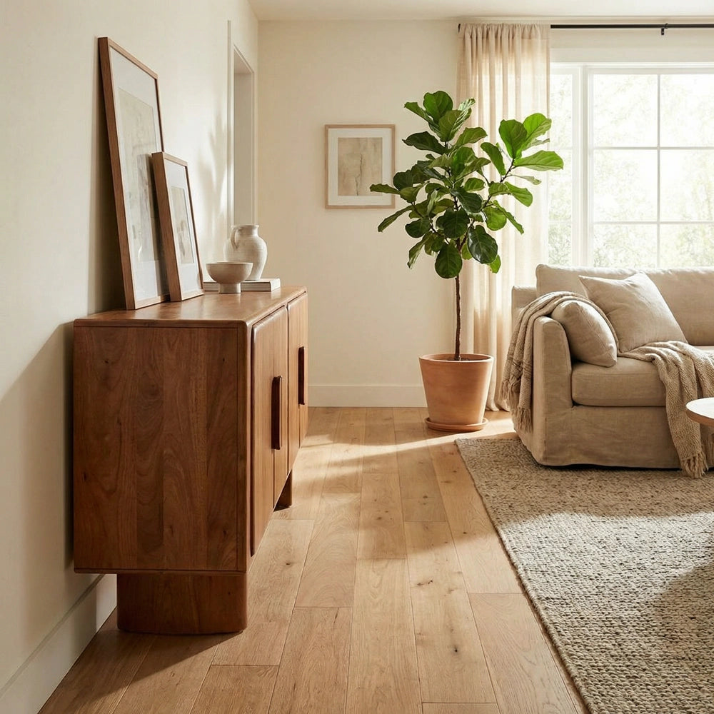 Orbew Wooden Console