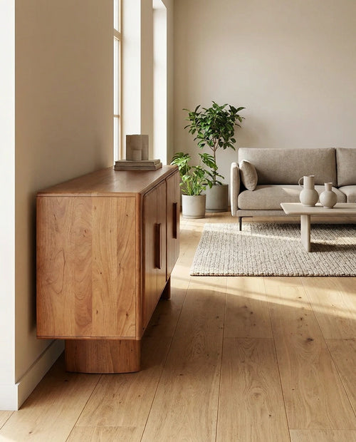 Orbew Wooden Console