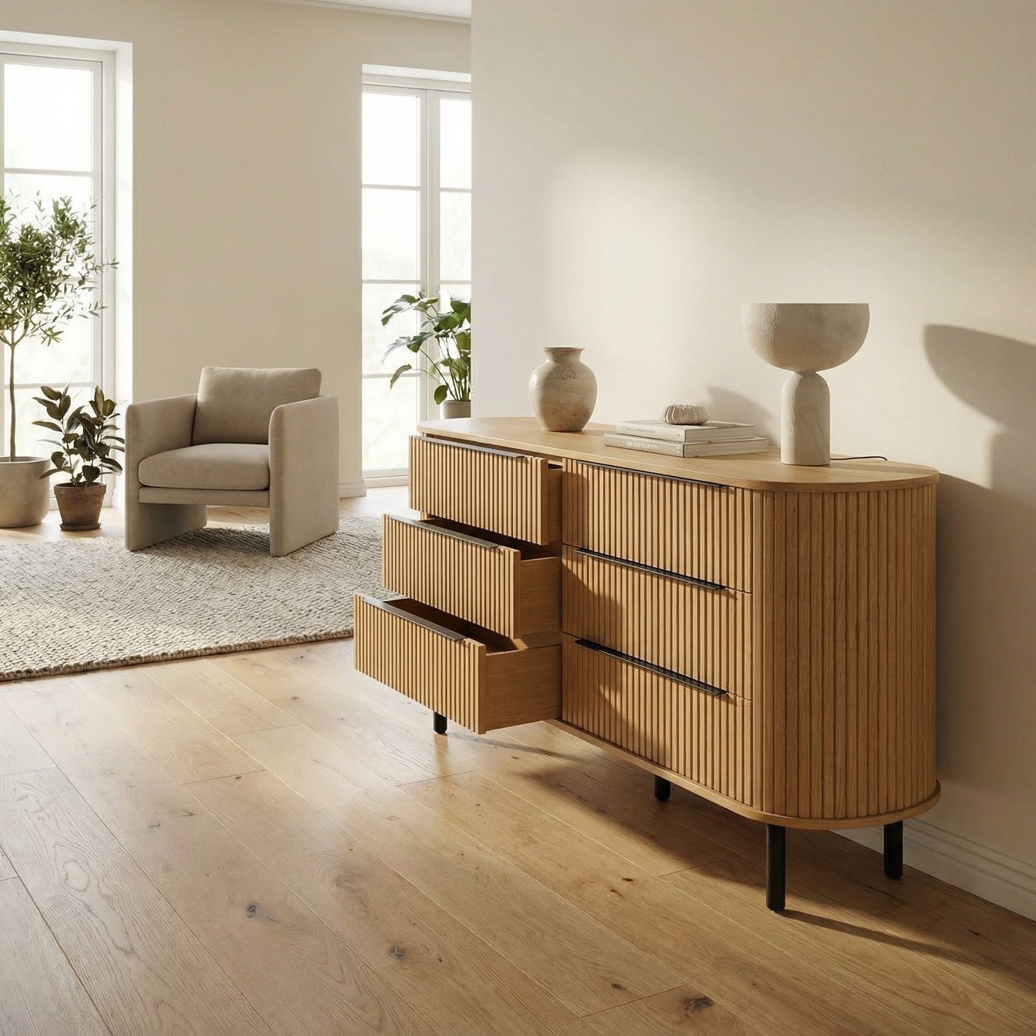 Orphe Wooden Console
