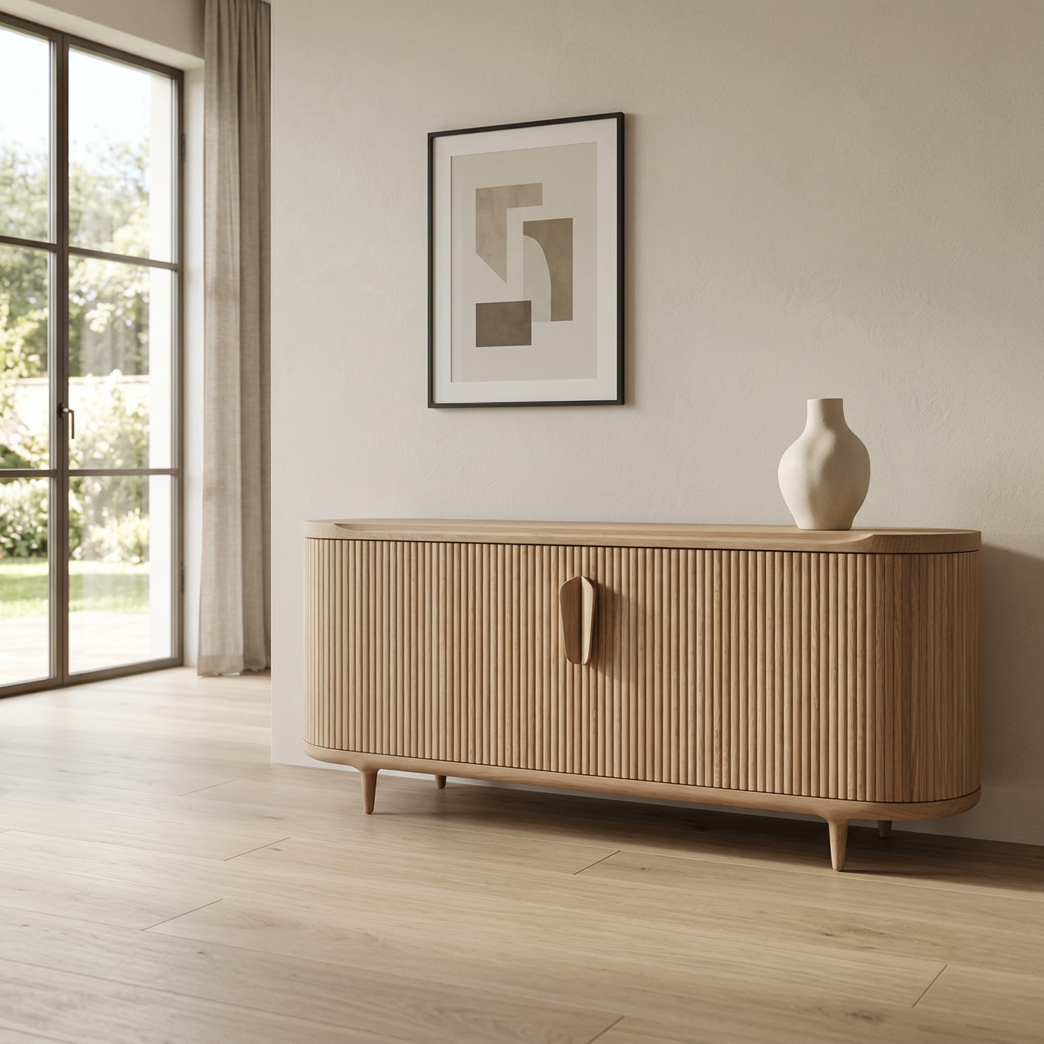 Panace Wooden Console
