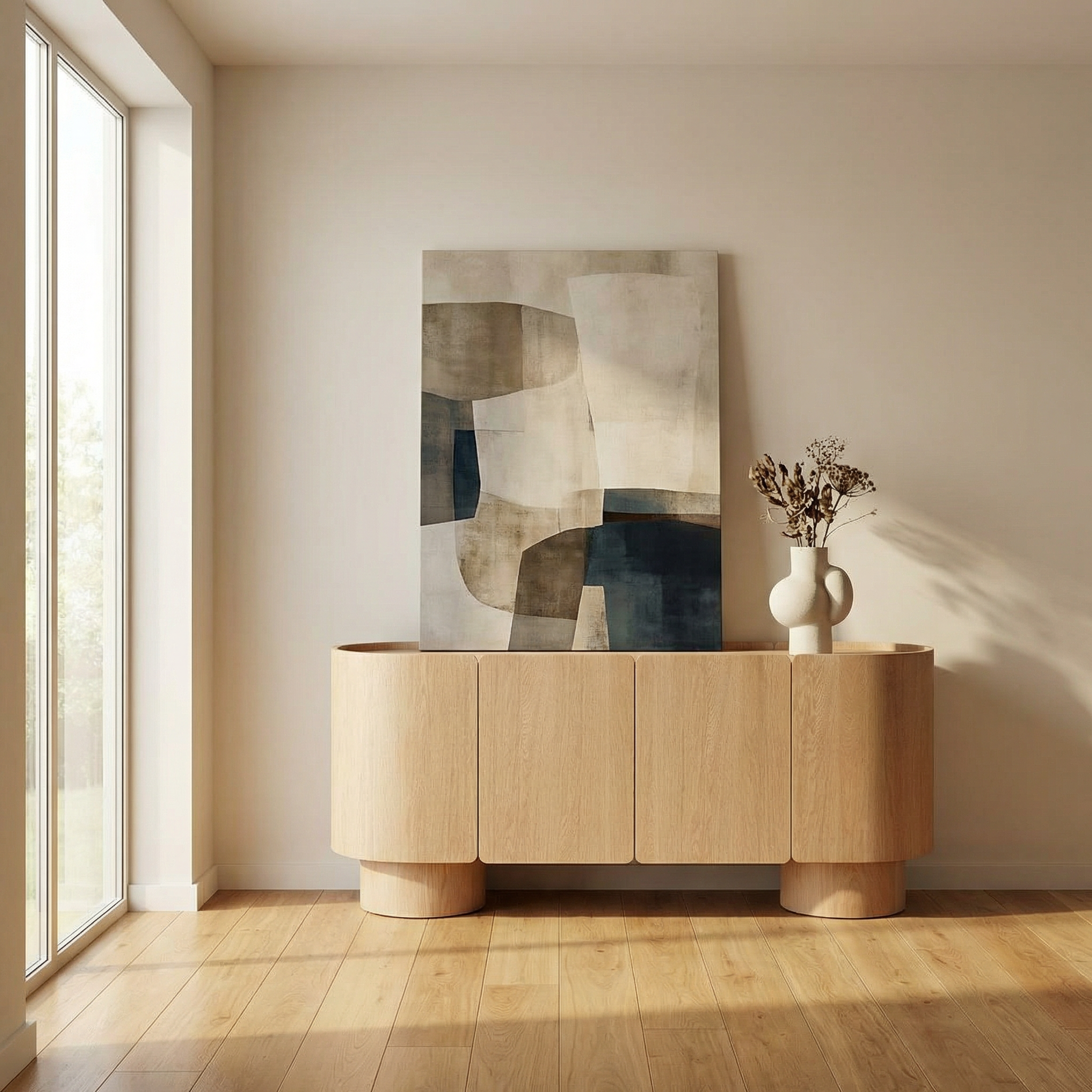 Prism Wooden Console