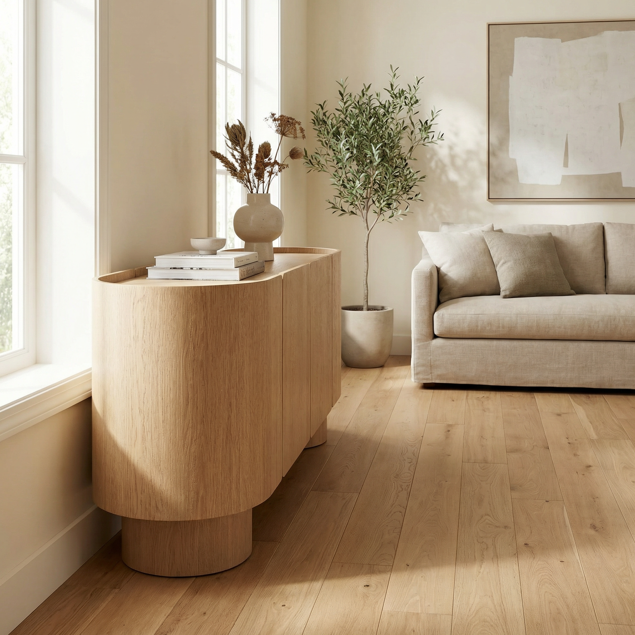 Prism Wooden Console