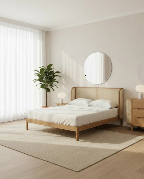 Retreat Hazeranlı Wooden Bedstead