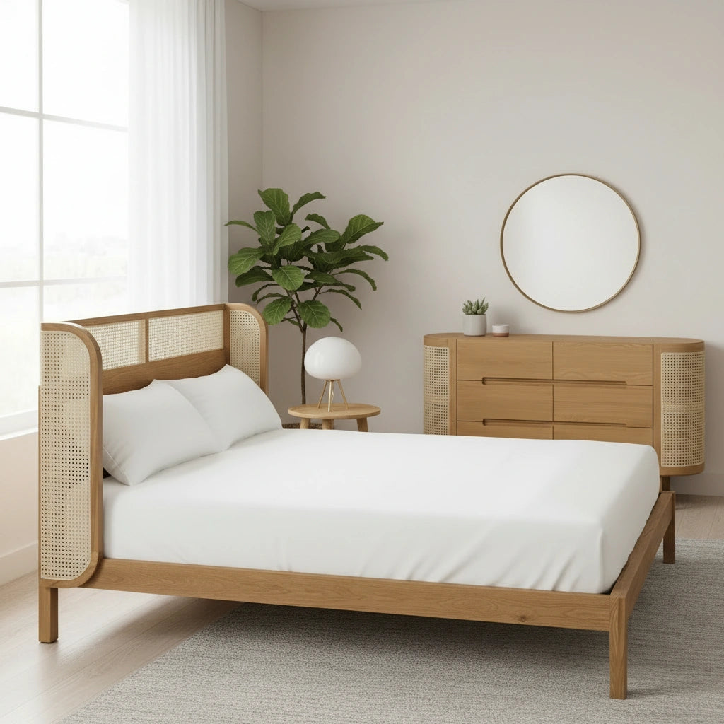 Retreat Hazeranlı Wooden Bedstead