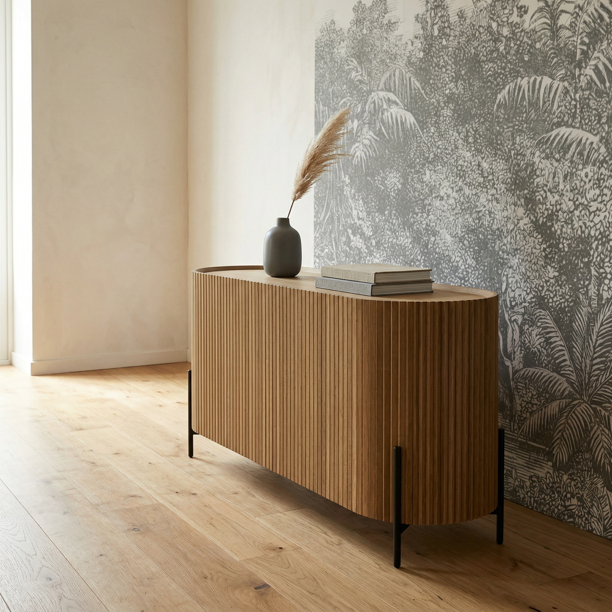 Rippy Wooden Console 