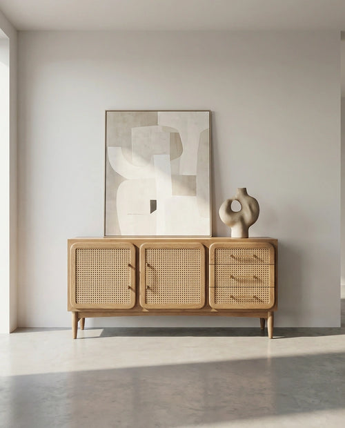 Rosaline Hazeranlı Wooden Console