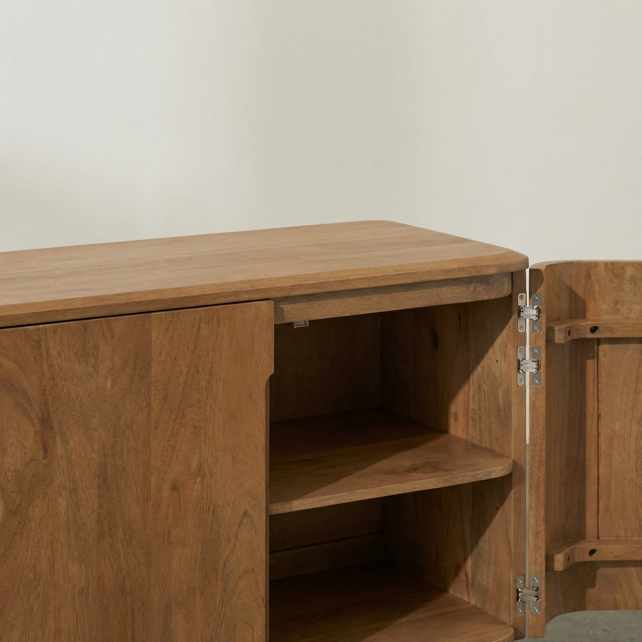 Empfindliche Holzkonsole