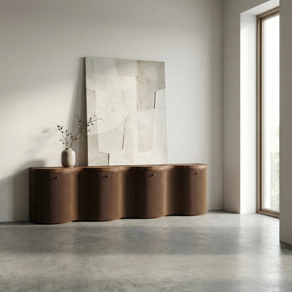 Sylvester Wooden Console 3