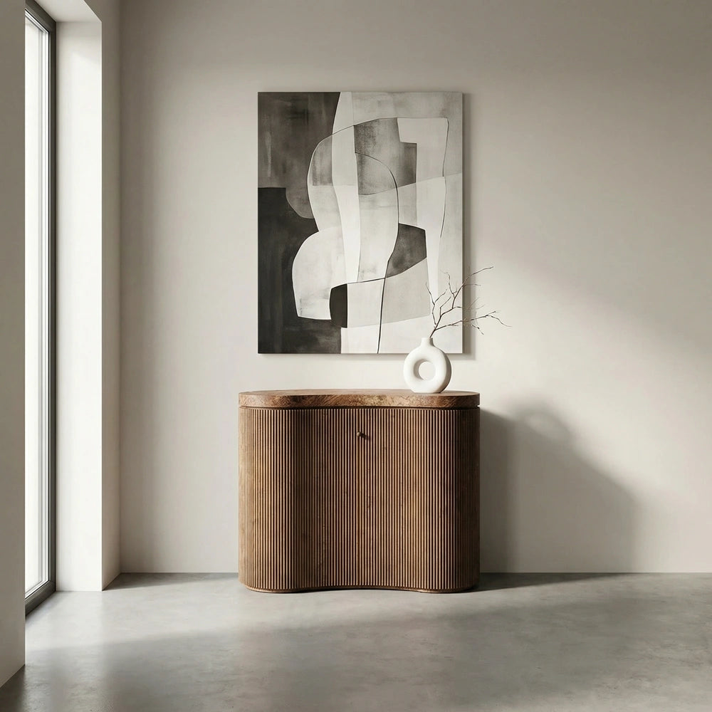 Sylvester Wooden Console