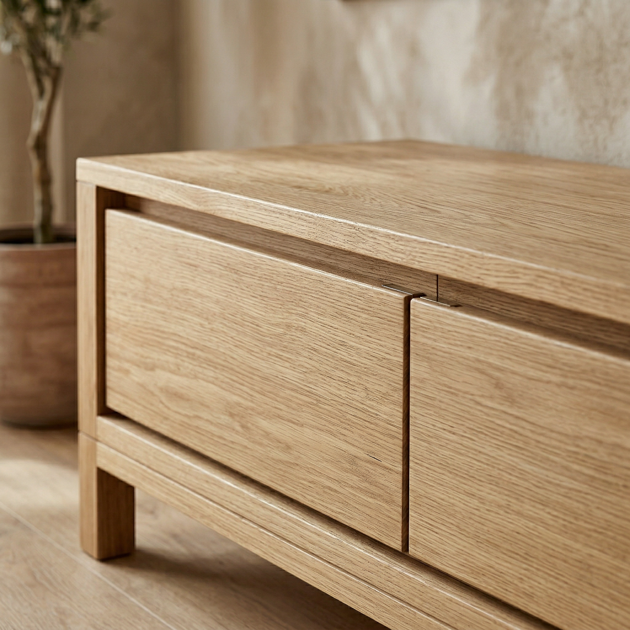 Soldre Ahşap TV Ünitesi