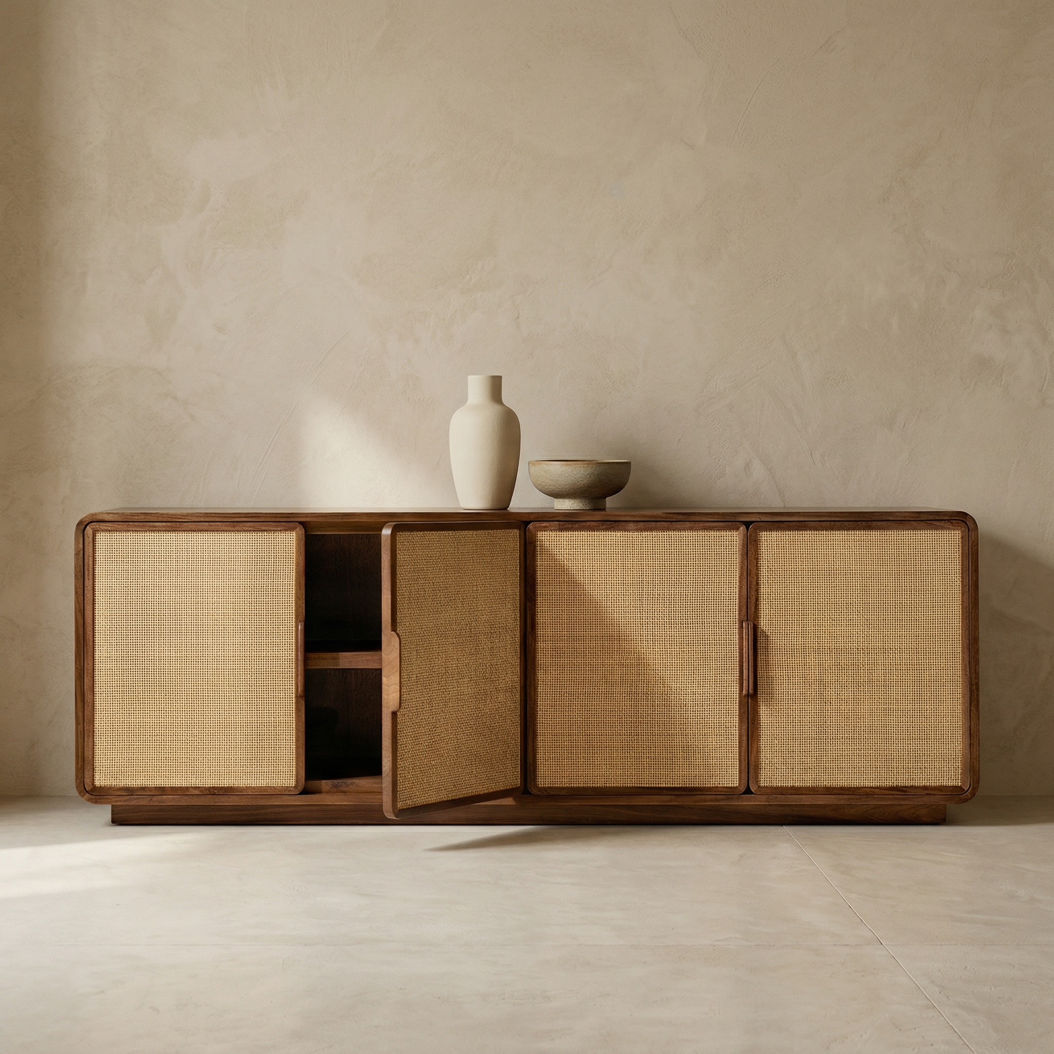 Tena Ahşap TV Konsolu Small