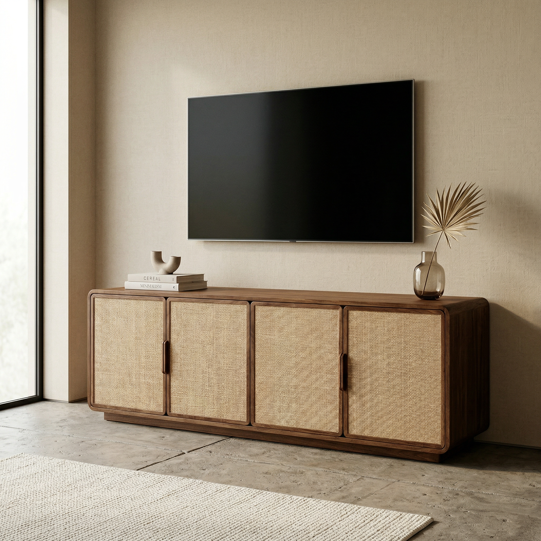 Tena Ahşap TV Konsolu Small