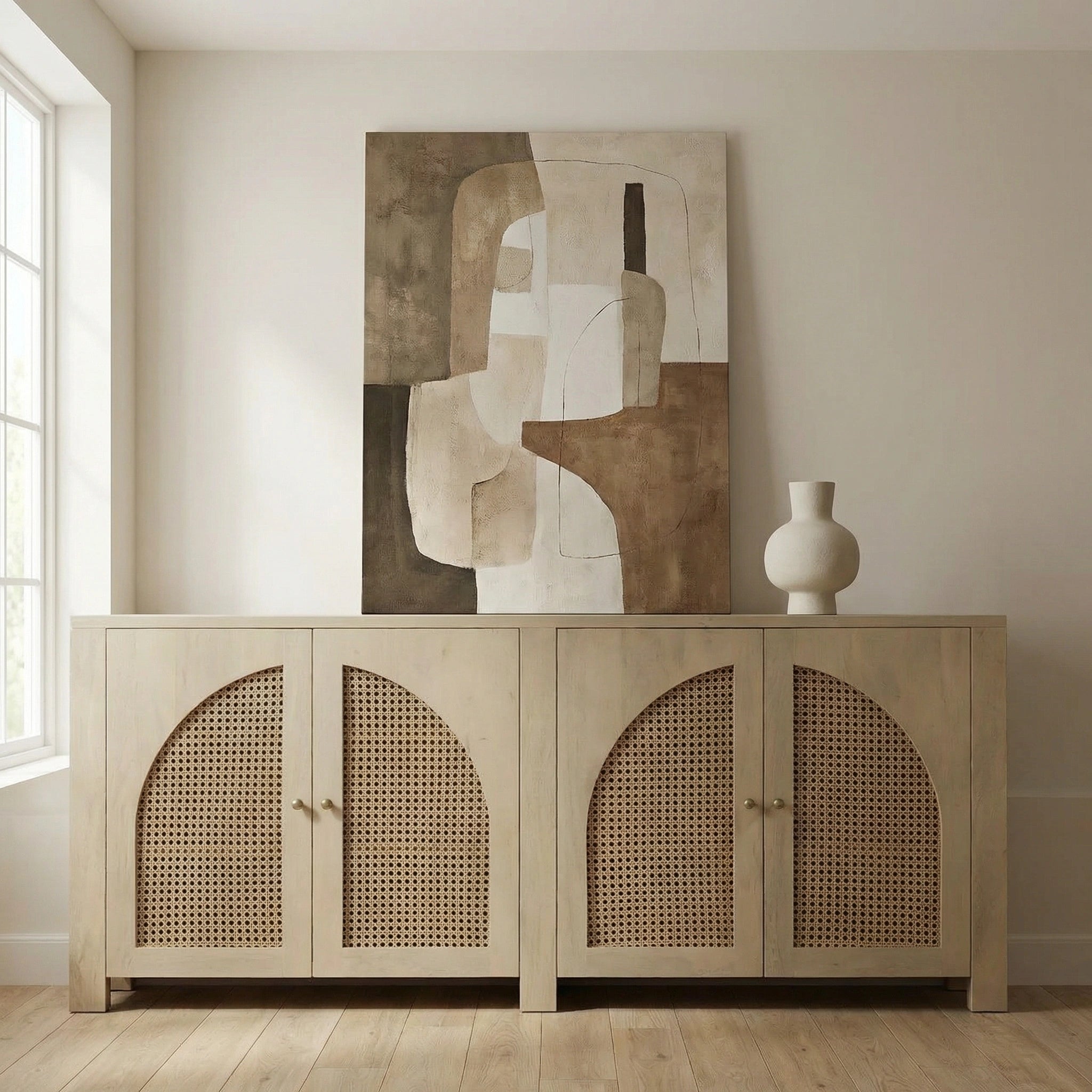 Whitney Hazeranlı Holzkonsole