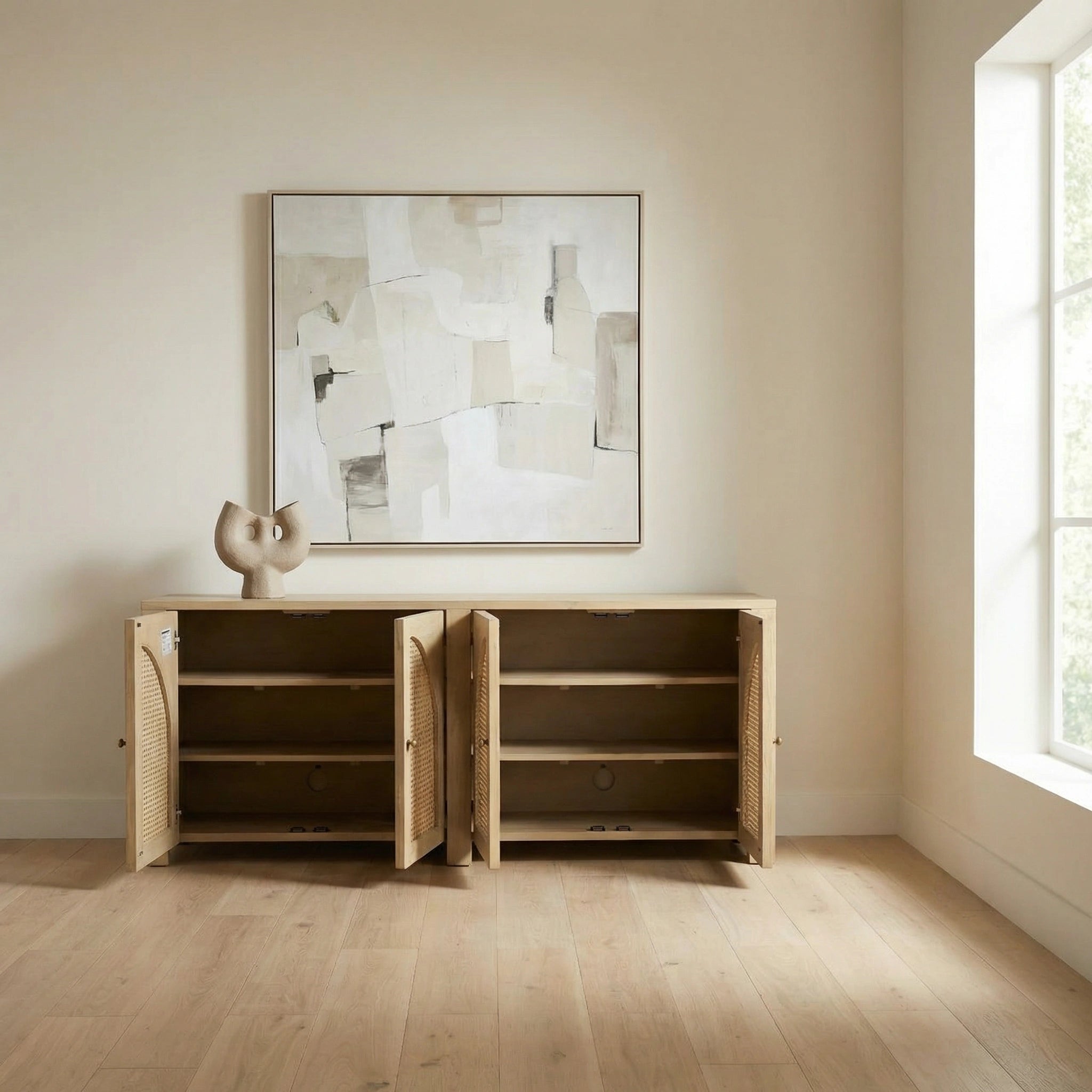 Whitney Hazeranlı Holzkonsole