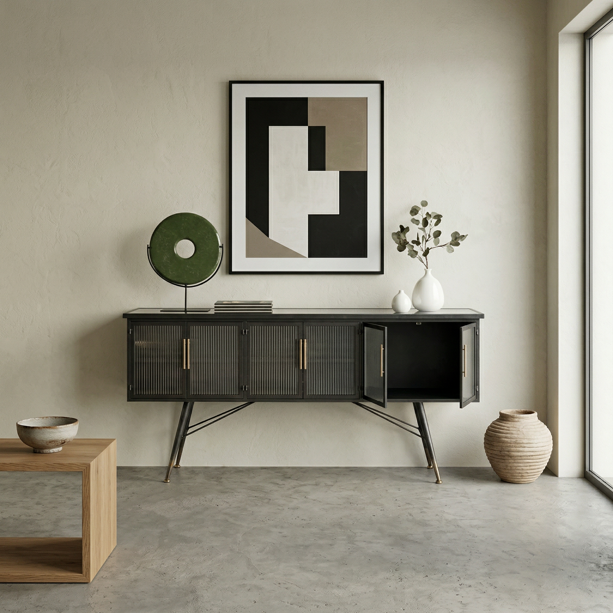 Wijn Wooden Console