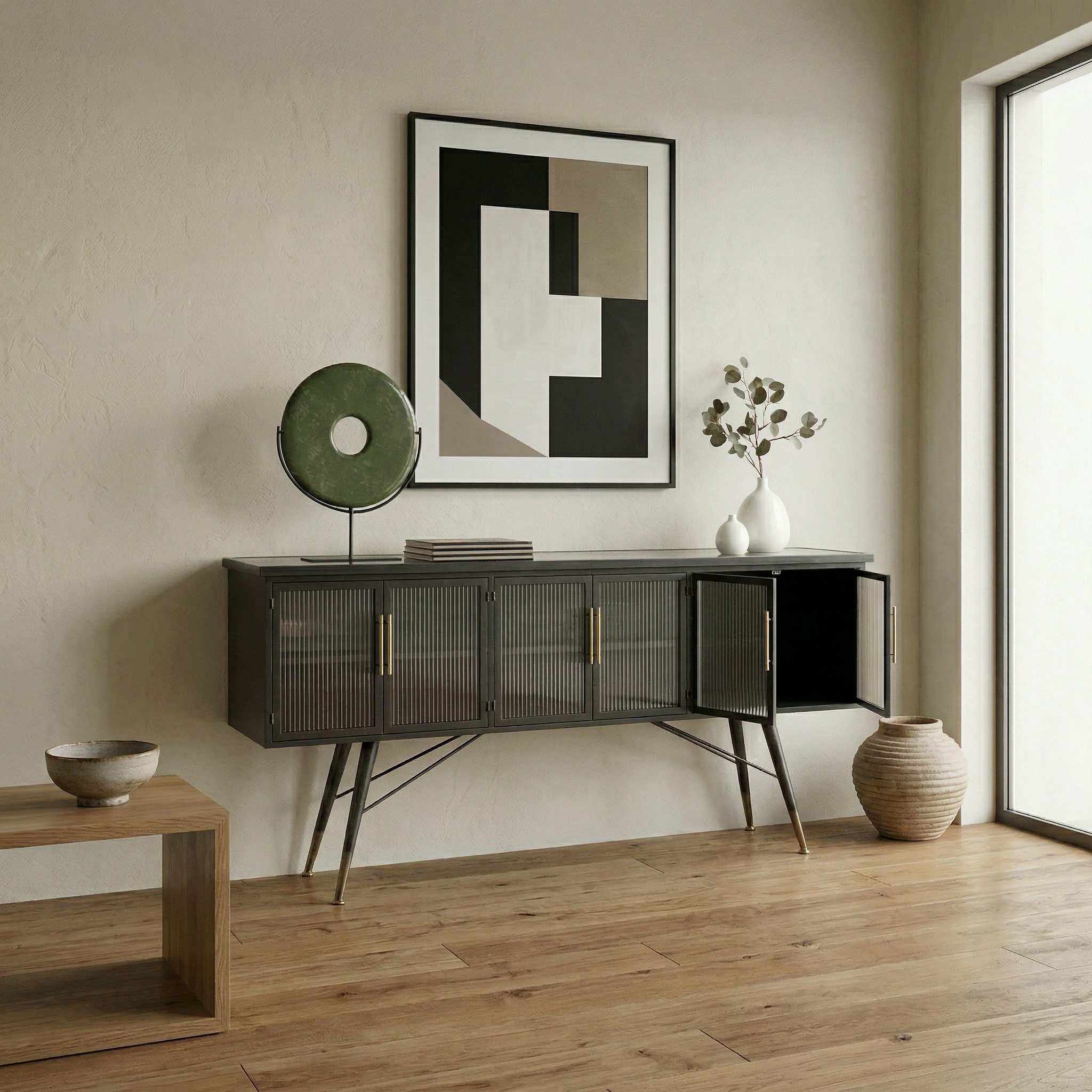 Wijn Wooden Console