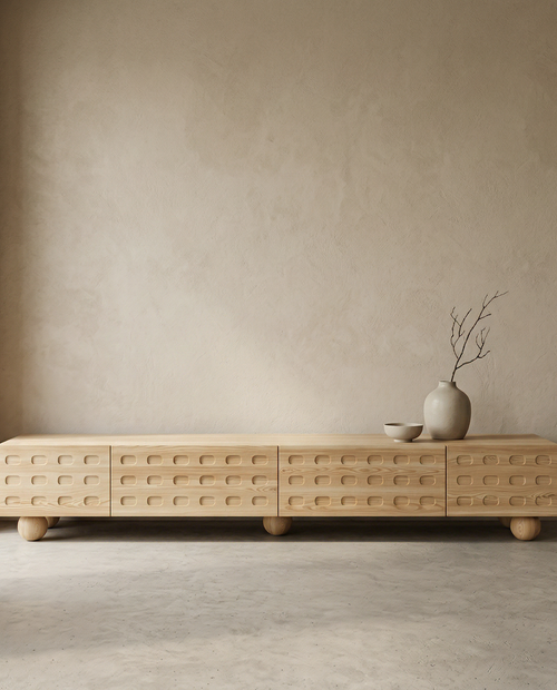 Zense Ahşap TV Ünitesi