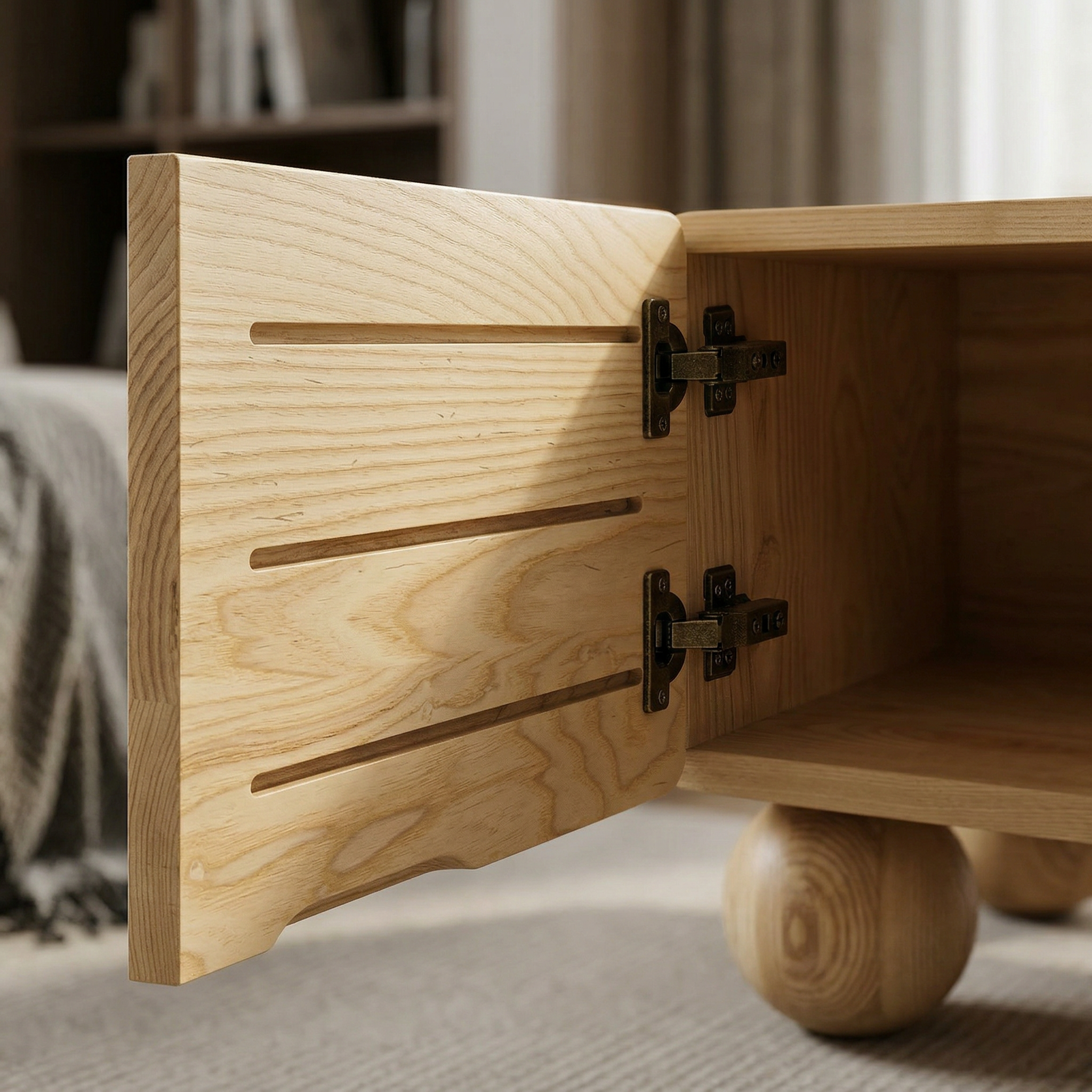 Zense Ahşap TV Ünitesi