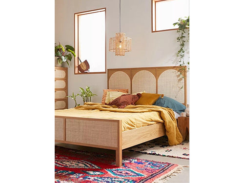 Carlos Hazeranlı Wooden Bedstead 